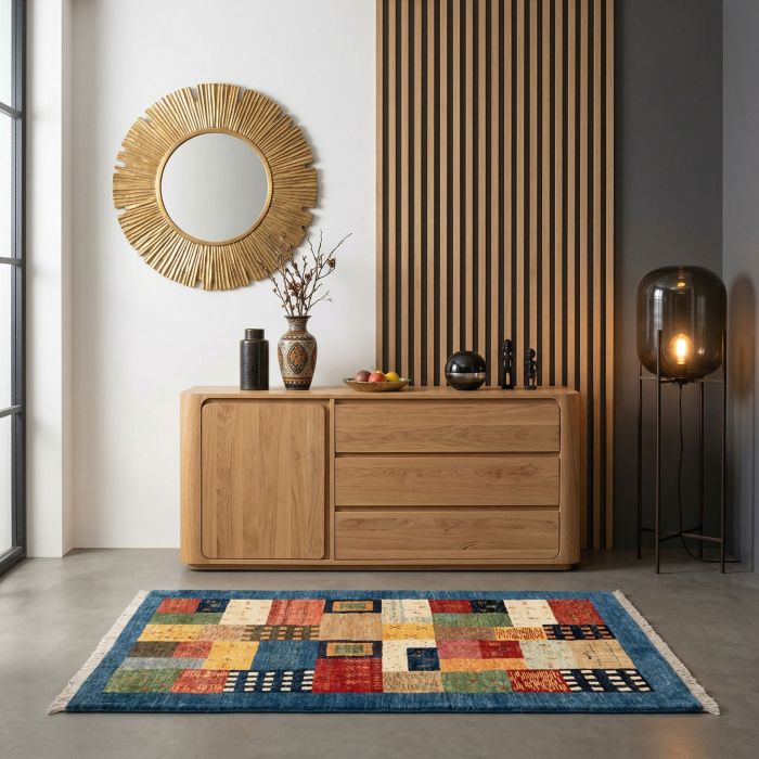 handgeknüpfter Orienteppich Bidjar-Novum aus Persien Maß 144x87 cm