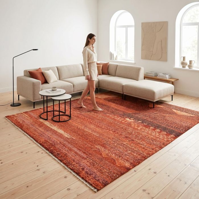 handgeknüpfter Orienteppich Gomal aus Afghanistan Maß 295x250 cm