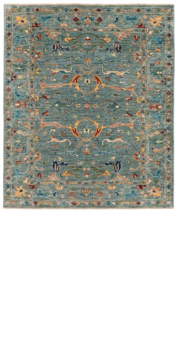 Bild von Ferahan-Novum aus Afghanistan in der Größe 182 x 153 cm