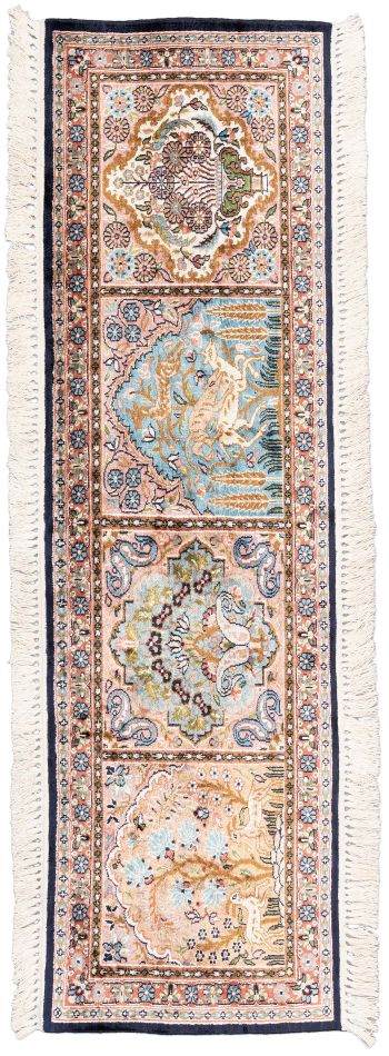 Bild von Kaschmir aus Indien in der Größe 158 x 46 cm