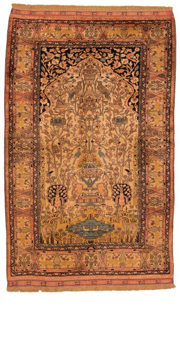 Bild von Gotschan aus Persien in der Größe 212 x 128 cm