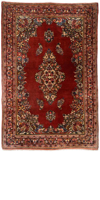 Bild von Sarough aus Persien in der Größe 154 x 102 cm