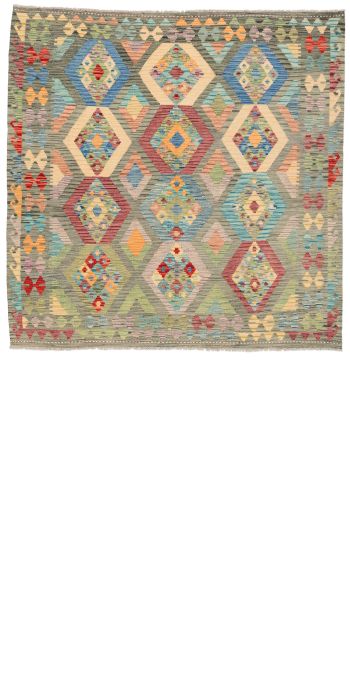 Bild von Ghazghar aus Afghanistan in der Größe 206 x 204 cm