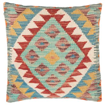 Bild von Ghazghar-Kissen aus Afghanistan in der Größe 44 x 43 cm
