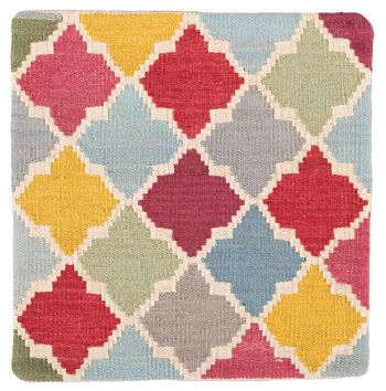 Bild von Tavis-Kissen aus Afghanistan in der Größe 47 x 45 cm