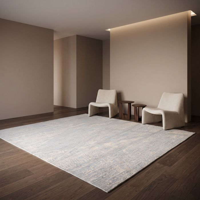 handgewebter Teppich mit Flor Eterno-Basic aus Indien Maß 302x246 cm