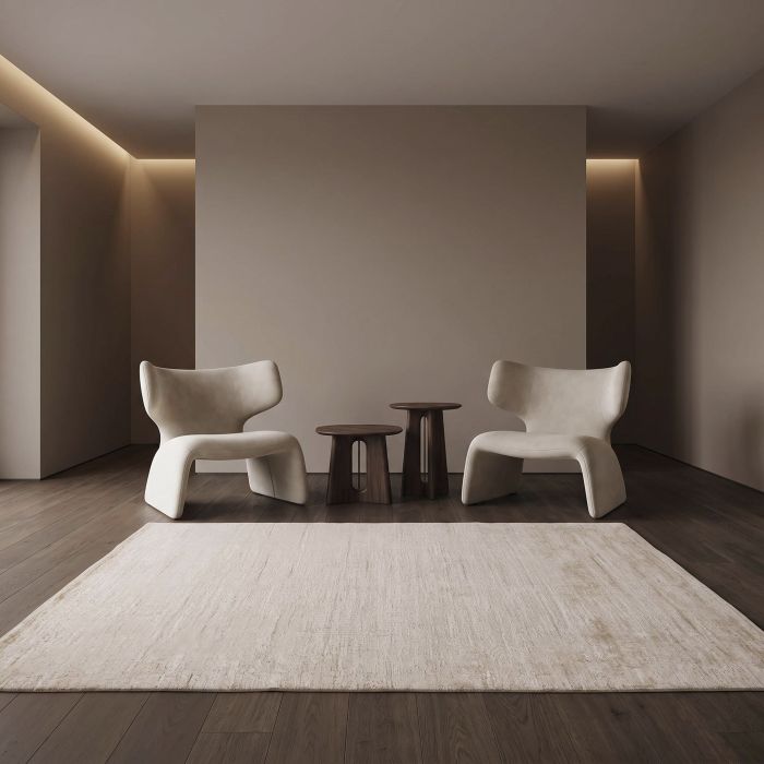 handgewebter Teppich mit Flor Eterno-Basic aus Indien Maß 250x202 cm