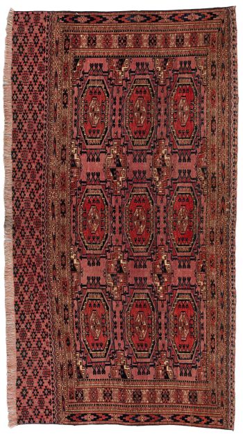 Bild von Tekke aus Turkmenistan in der Größe 141 x 77 cm
