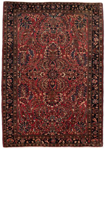 Bild von Sarough aus Persien in der Größe 148 x 103 cm