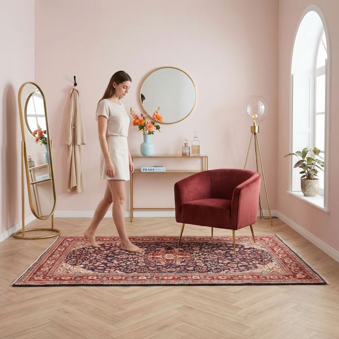 handgeknüpfter Orienteppich Djosan aus Persien Maß 205x130 cm