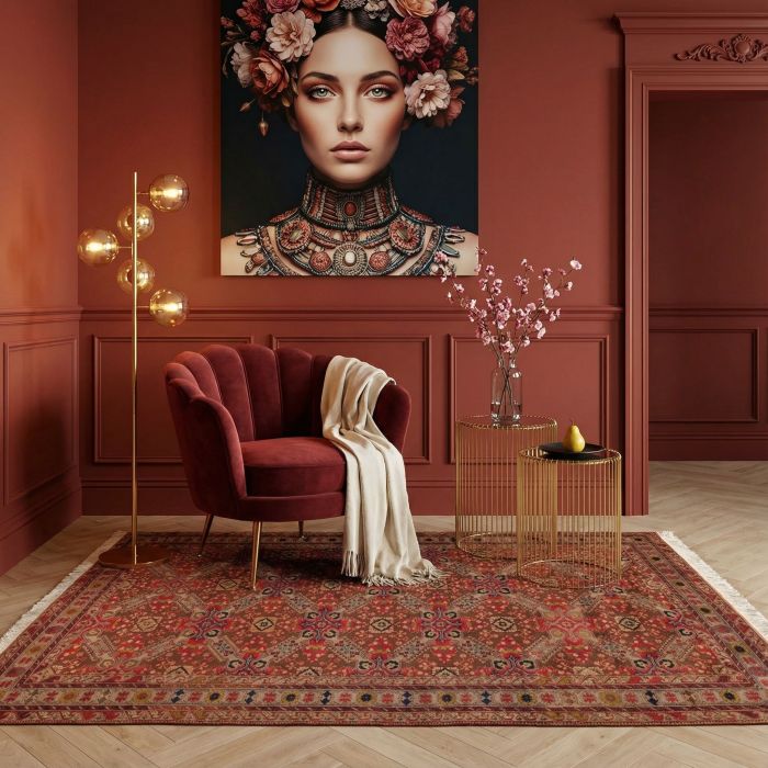 handgeknüpfter Orienteppich Seychur aus Kaukasus Maß 242x163 cm