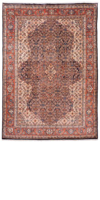 Bild von Sarough aus Persien in der Größe 295 x 206 cm