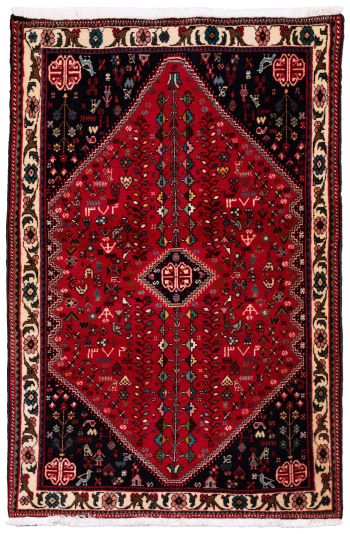 handgeknüpfter Orienteppich Abadeh aus Persien Maß 151x101 cm