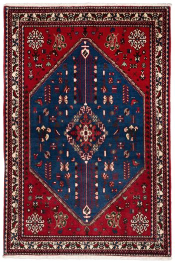 handgeknüpfter Orienteppich Abadeh aus Persien Maß 154x104 cm