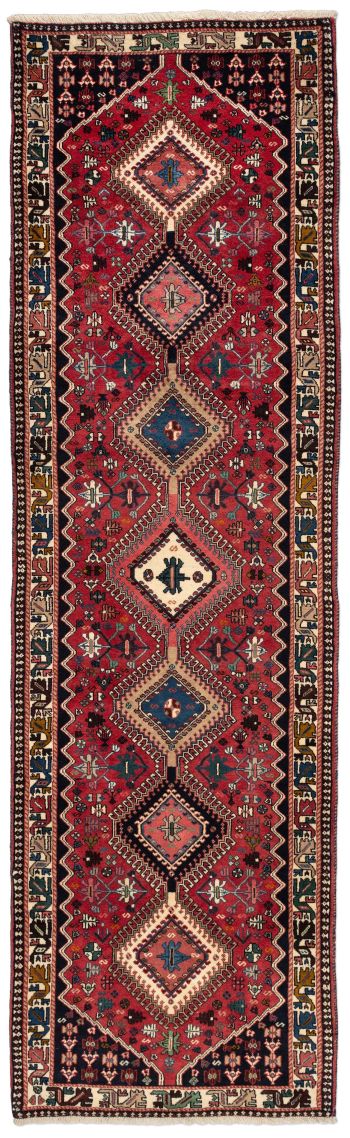 handgeknüpfter Orienteppich Aliabad aus Persien Maß 280x83 cm