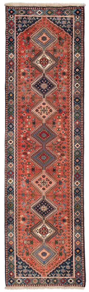 handgeknüpfter Orienteppich Aliabad aus Persien Maß 295x84 cm