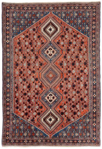 handgeknüpfter Orienteppich Aliabad aus Persien Maß 302x210 cm