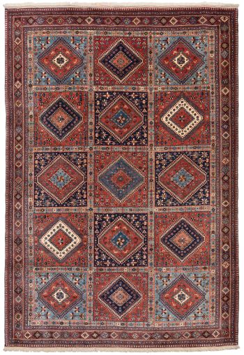 handgeknüpfter Orienteppich Aliabad aus Persien Maß 305x212 cm