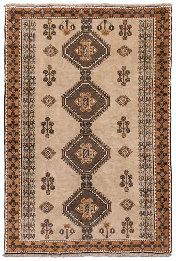 handgeknüpfter Orienteppich Amalehbaft aus Persien Maß 266x174 cm