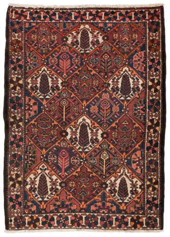 handgeknüpfter Orienteppich Bachtiar aus Persien Maß 156x114 cm