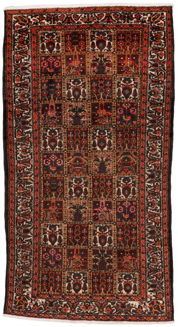 handgeknüpfter Orienteppich Bachtiar aus Persien Maß 289x157 cm