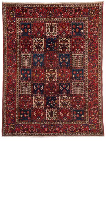 handgeknüpfter Orienteppich Bachtiar aus Persien Maß 330x260 cm