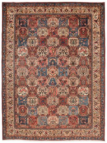 handgeknüpfter Orienteppich Bachtiar aus Persien Maß 344x258 cm