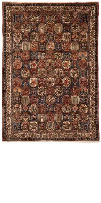 handgeknüpfter Orienteppich Bachtiar aus Persien Maß 360x252 cm