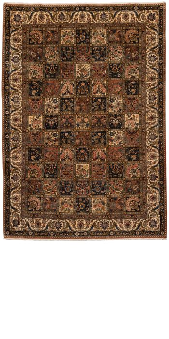 handgeknüpfter Orienteppich Bachtiar aus Persien Maß 360x254 cm