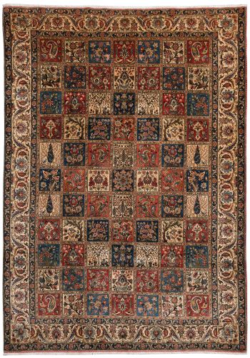 handgeknüpfter Orienteppich Bachtiar aus Persien Maß 372x256 cm