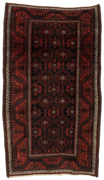 handgeknüpfter Orienteppich Belutch aus Persien Maß 160x94 cm