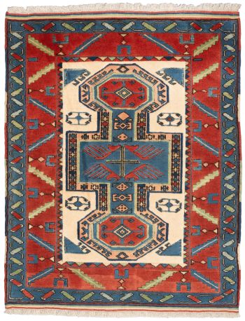 handgeknüpfter Orienteppich Bergamo aus Türkei Maß 121x101 cm