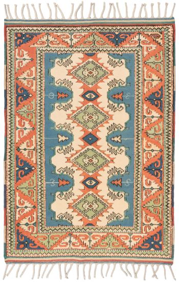 handgeknüpfter Orienteppich Bergamo aus Türkei Maß 132x97 cm