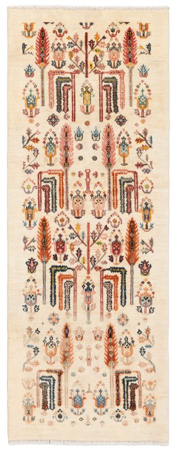 handgeknüpfter Orienteppich Bidjar-Gerus aus Persien Maß 214x80 cm