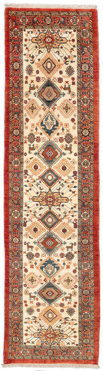 handgeknüpfter Orienteppich Bidjar-Gerus aus Persien Maß 333x90 cm