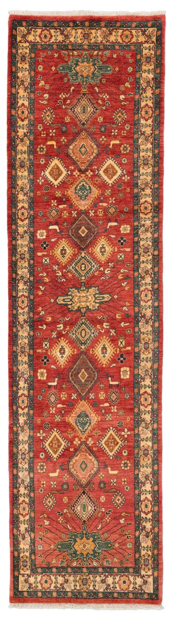 handgeknüpfter Orienteppich Bidjar-Gerus aus Persien Maß 334x88 cm
