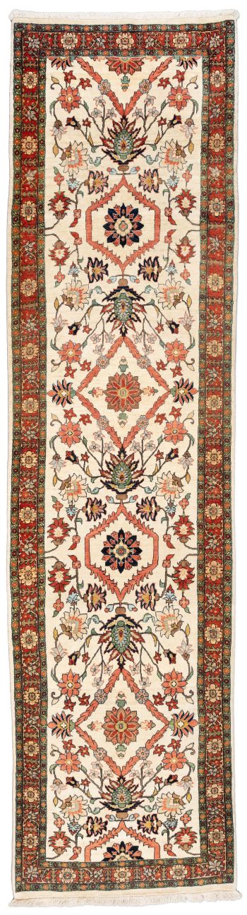 handgeknüpfter Orienteppich Bidjar-Gerus aus Persien Maß 345x90 cm