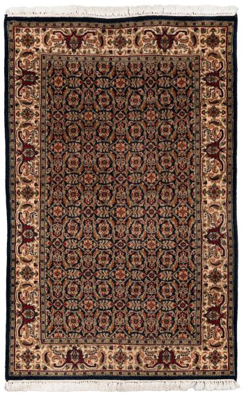 handgeknüpfter Orienteppich Bidjar aus Indien Maß 180x116 cm