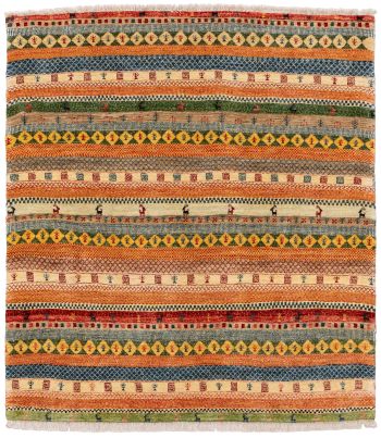 handgeknüpfter Orienteppich Bidjar-Novum aus Persien Maß 130x117 cm