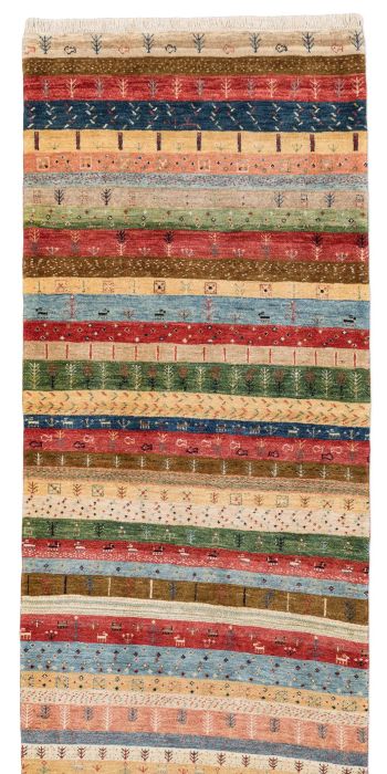 handgeknüpfter Orienteppich Bidjar-Novum aus Persien Maß 325x85 cm