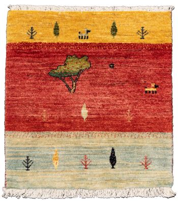 handgeknüpfter Orienteppich Bidjar-Novum aus Persien Maß 56x51 cm