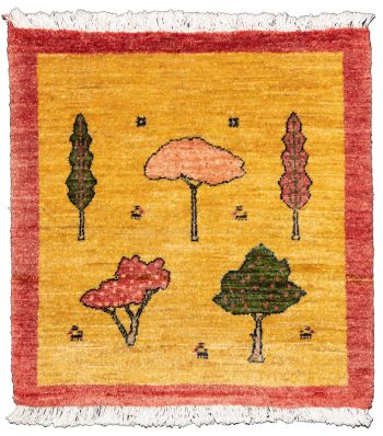 handgeknüpfter Orienteppich Bidjar-Novum aus Persien Maß 56x51 cm