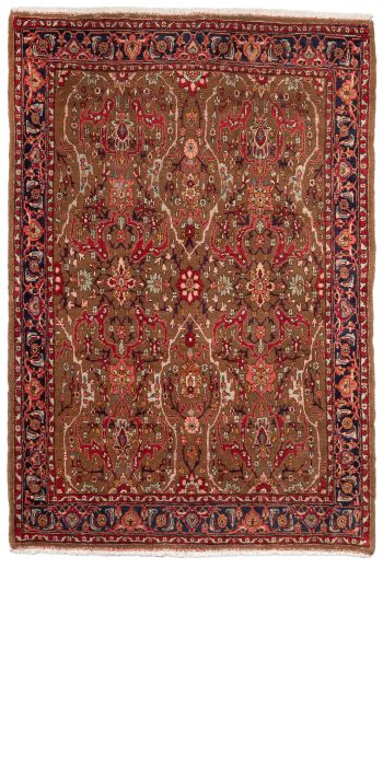 handgeknüpfter Orienteppich Bidjar aus Persien Maß 166x114 cm