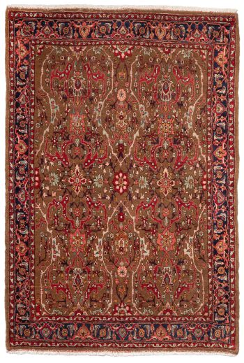handgeknüpfter Orienteppich Bidjar aus Persien Maß 166x114 cm