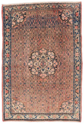 handgeknüpfter Orienteppich Bidjar aus Persien Maß 196x133 cm