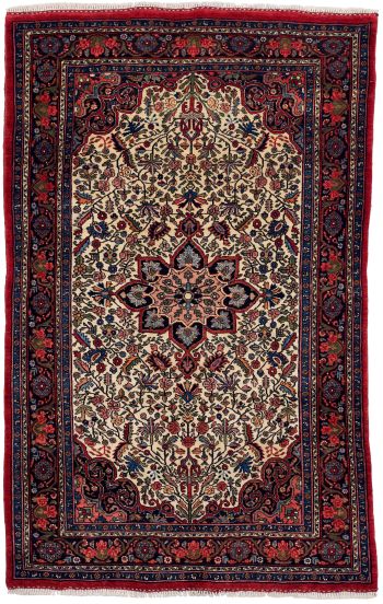handgeknüpfter Orienteppich Bidjar aus Persien Maß 205x132 cm