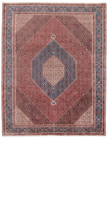 handgeknüpfter Orienteppich Bidjar aus Persien Maß 330x256 cm