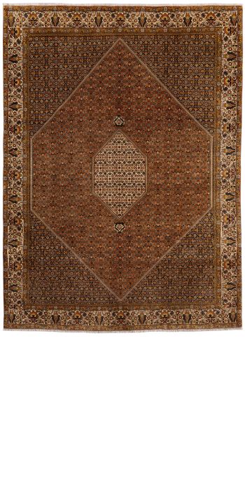 handgeknüpfter Orienteppich Bidjar aus Persien Maß 341x248 cm