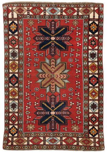 handgeknüpfter Orienteppich Derbent aus Dagestan Maß 175x119 cm