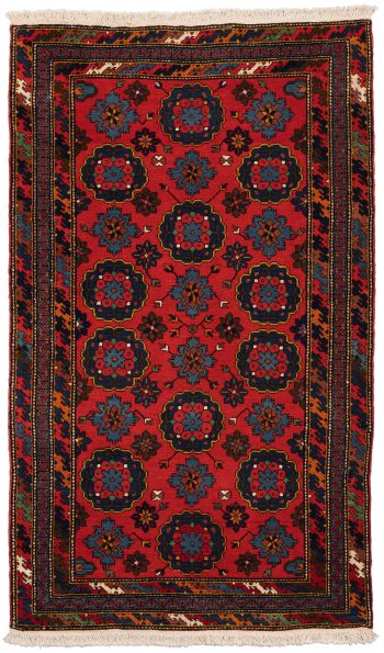 handgeknüpfter Orienteppich Derbent aus Dagestan Maß 204x123 cm